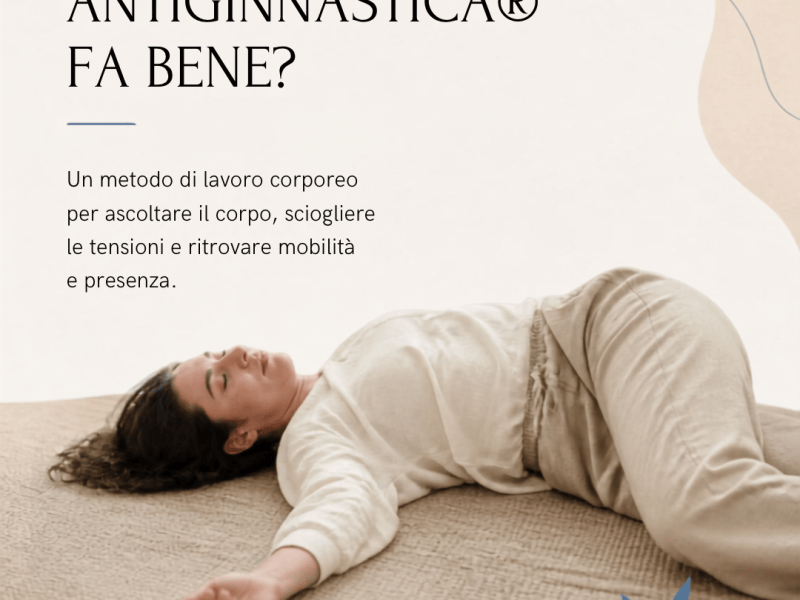 Perché fare Antiginnastica fa&nbsp;bene?